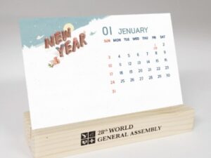 2025 우드카렌다 탁상달력 제작