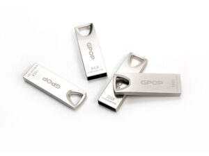 USB 기념품 - 지피오피 샤인실버 메탈 USB 메모리 16G 대표이미지