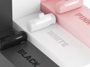 미니 보조배터리제작 에포트 미니 도킹형배터리 5000mAh 일체형 보조밧데리 C타입 8핀