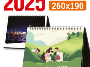 2025 달력주문제작 독판 탁상 달력 260x190 대표이미지