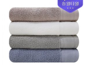 송월타올 호텔용 네츄럴코밍 바스타월50 230g 수건답례품 제작 대표이미지
