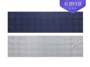수건제작 카운테스마라 모던체크 스포츠30 타올 대표이미지