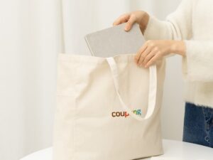 친환경 투포켓 에코백주문제작 340x150x290mm 대표이미지
