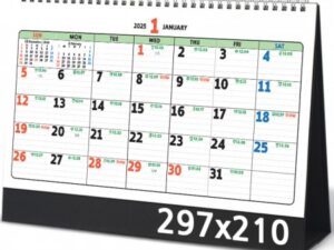 탁상달력 레트로 큰글씨 음력달력 캘린더 제작 카렌다 297x210mm 대표이미지