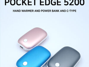 포켓 엣지 손난로 대용량 보조배터리 기념품제작 5200mAh 파우치+스트랩포함 대표이미지