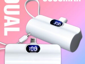 디스플레이 도킹형 듀얼 보조배터리제작 5000mAh 대표이미지