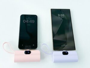 머레이 배터리 화면 표시 컬러 도킹형 보조배터리제작 5000mAh 8핀C타입 MDK-50 대표이미지