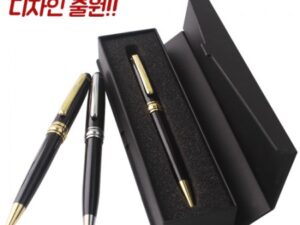 몽블랑 금장은장 각인 볼펜 바닐라사각케이스 기념품제작 대표이미지