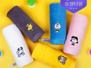 송월타올 답례품 스누피 피너츠 핸드타월34 제작 대표이미지