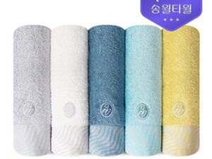 송월타올 샤보렌 물결40 타올 160g 수건답례품 제작 대표이미지
