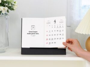 탁상달력 책자형 명언모음집 250x210 캘린더 제작