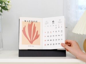 탁상달력 책자형 앙리마티스 250x210 캘린더 제작 대표이미지
