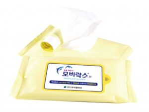 홍보용 아이보리 10매 물티슈제작 대표이미지